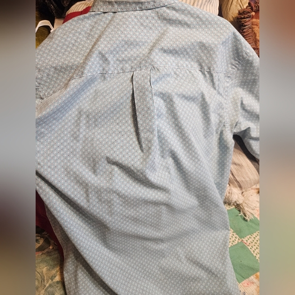 Men's Wrangler Western Button Down Long Sleeve Shirt - Picture 4 of 6